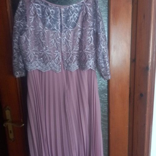 Forel dress 6XL pink, like new, worn once