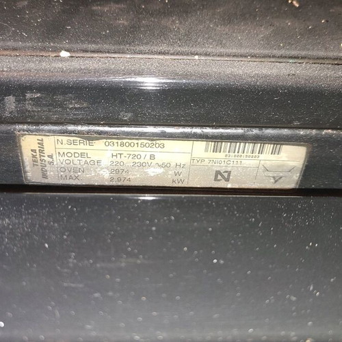 Teka built-in oven used