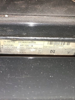 Teka built-in oven used