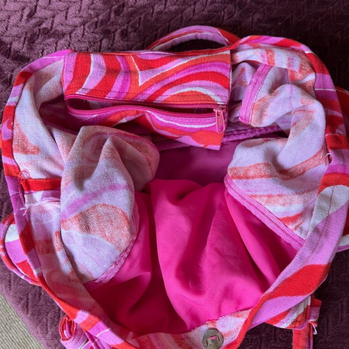 Y2K shoulder bag multicolor XL like new