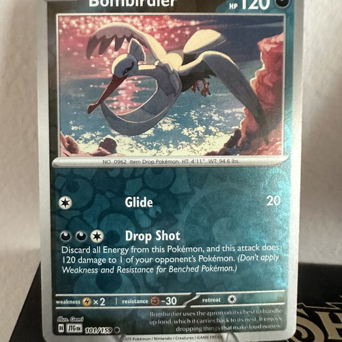 Bombirdier Pokemon Card new