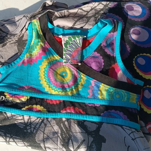 Desigual mako dress size XS like new, colorful, 100% cotton