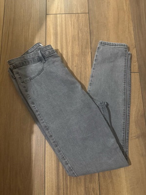 ZARA high-waisted skinny grey jeans size 46 like new