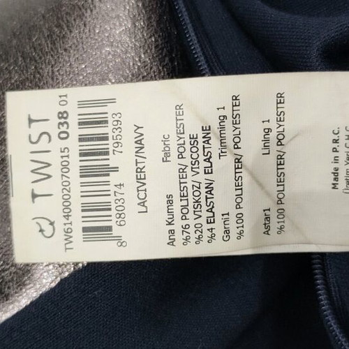 Navy blue dress M/38