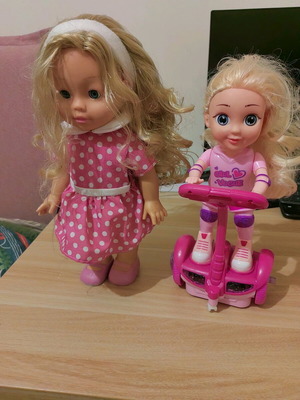 Baby dolls used with wear, set of 2 pieces