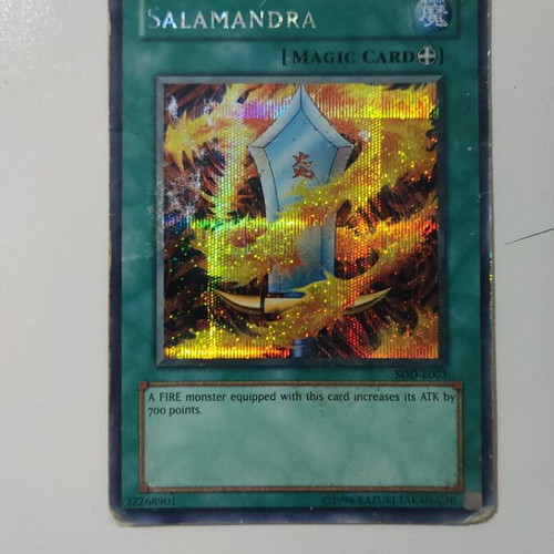 Salamandra Yu-Gi-Oh! card used ultra rare
