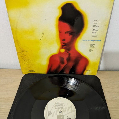 Depeche Mode Policy Of Truth 12" vinyl used, electronic