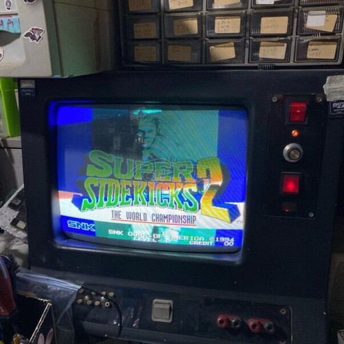 Super Sidekicks 2 Neo Geo MVS cartridge used