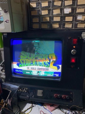 Super Sidekicks 2 Neo Geo MVS cartridge used