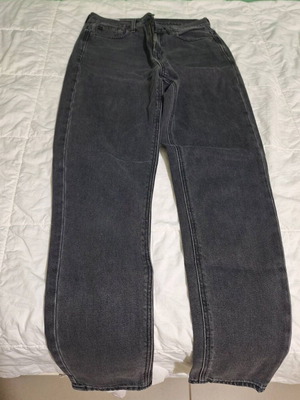 American Eagle women's black mom jeans like new