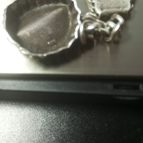 Silver 925 Keychain Athens Brewery vintage used from 1980s