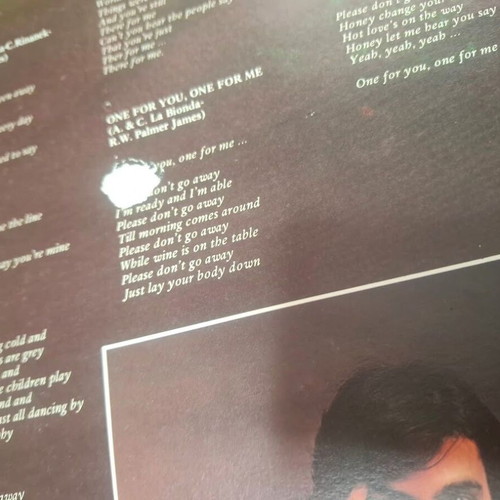 La Bionda La Bionda LP used, electronic genre