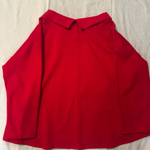 Women's red set new with pants and onesize blouse