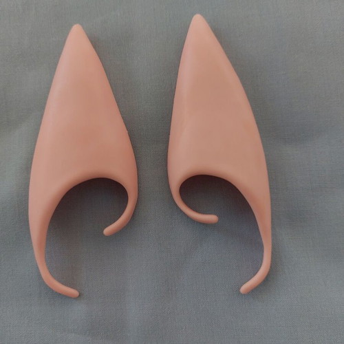 Elf ears long, new, pair