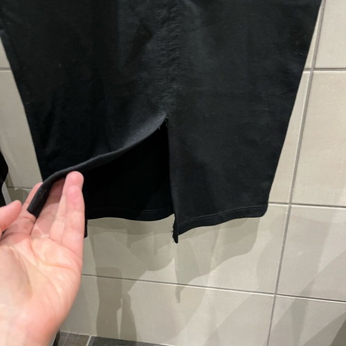 Midi black dress Zara Small like new