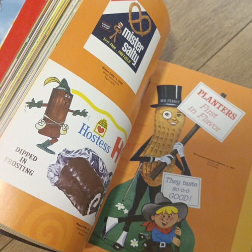 Ad Boy book used, vintage advertising mascots