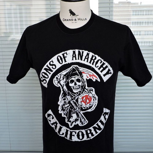 Sons of Anarchy Road Gear Reaper T-Shirt like new, size S, black