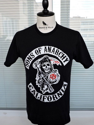 Sons of Anarchy Road Gear Reaper T-Shirt like new, size S, black