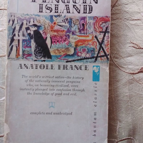 Penguin Island 1958 book used, English edition