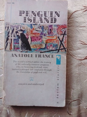 Βιβλίο Penguin Island 1958 μεταχειρισμένο, αγγλική έκδοση