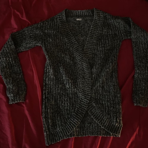 Cardigan like new, gray, size M