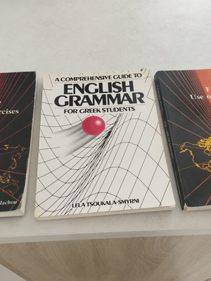 English Grammar and Use of English Books used, set of 3, intermediate-lower