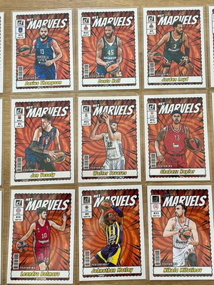 Net Marvels Set Donruss EuroLeague 23/24 σε άριστη κατάσταση, 25 κάρτες
