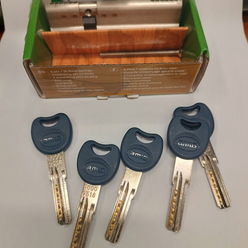 Amig Security Cylinder Double Entry 100mm