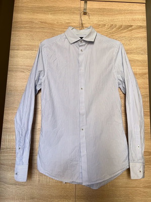 Αντρικό ριγέ πουκάμισο XSmall slim fit από 100% βαμβάκι σαν καινούργιο