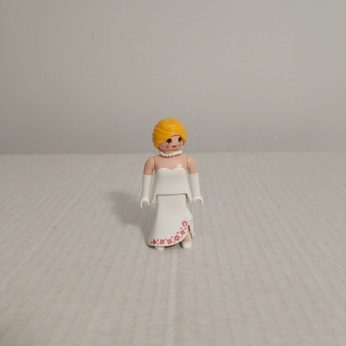 Playmobil figure with wedding dress used