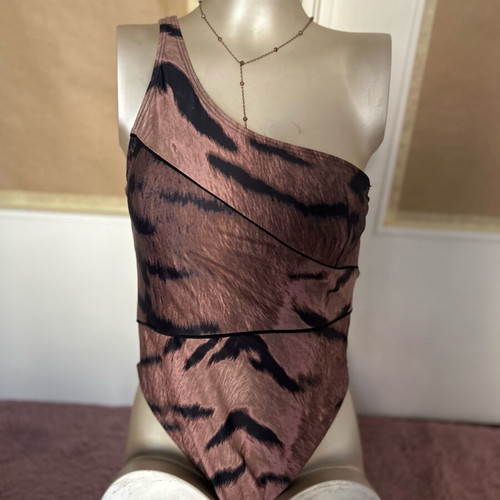 tiger print swimsuit