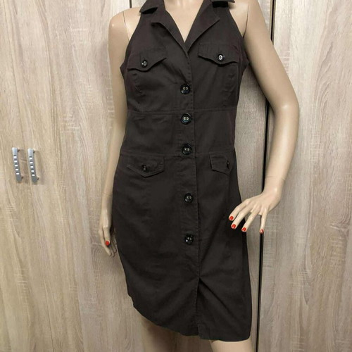 Sandro Ferrone dress brown like new, size S