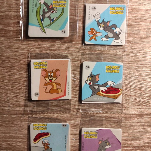 Koukou Roukou stickers various, like new, pack of 34