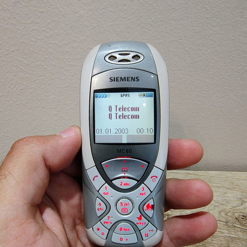 Siemens MC60 mobile phone used, working