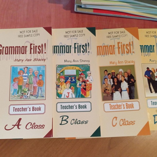 Grammar First! Teacher's books A-B-C-D class like new