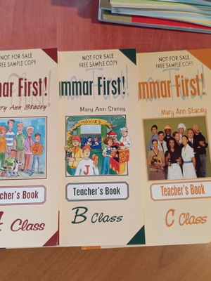 Grammar First! Teacher's books A-B-C-D class like new