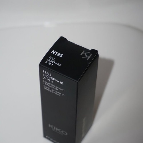 KIKO Full Coverage 2 in 1 foundation and concealer new, shade N125