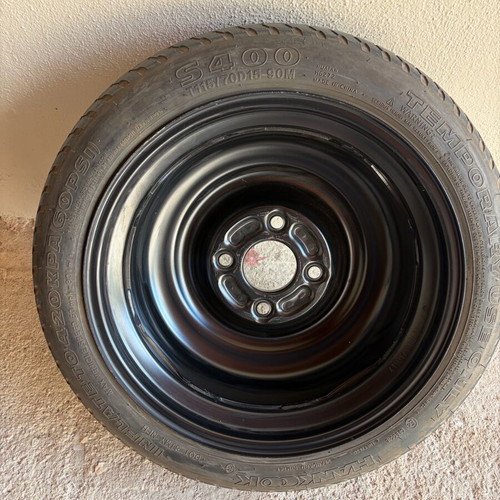Mitsubishi cz3 2008 car spare tire like new with jack and cap