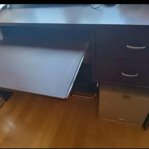 Handmade desk and bookshelf like new