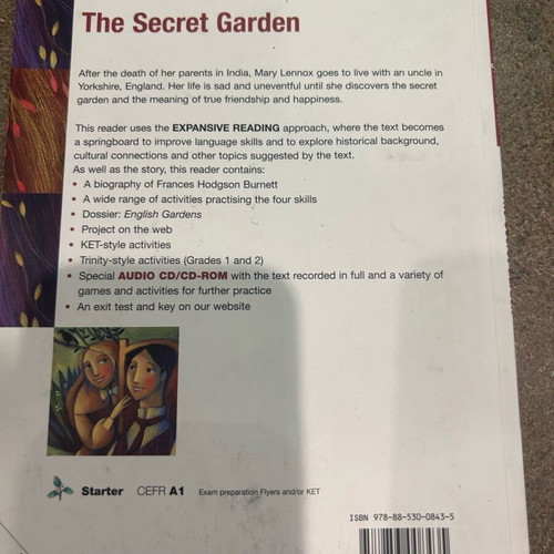 The Secret Garden used with notes