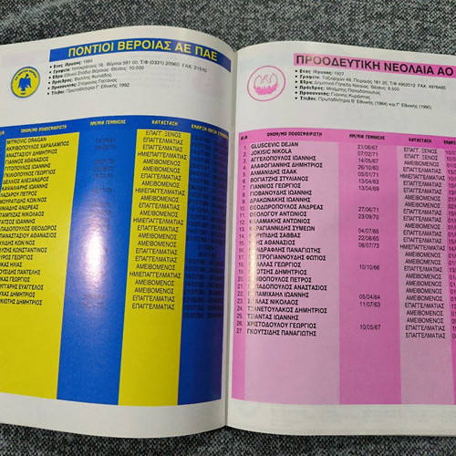 Almanac 1992 used footballer edition