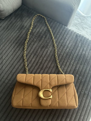Coach women's brown shoulder bag