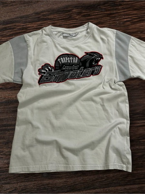 Trapstar shooters T-shirt like new, white, size S