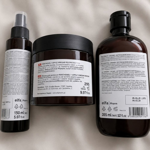 The Doctor Health & Care Hair Set new, keratin biotin arginine