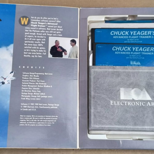 Chuck Yeager's Advanced Flight Trainer 2.0 PC game, Electronic Arts