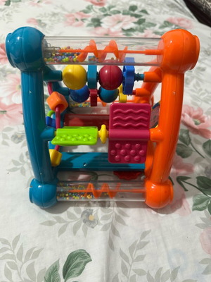 Educational baby triangle toy like new with sound and activities