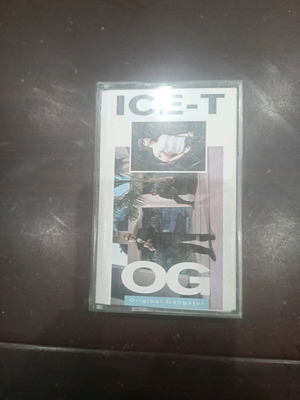 Ice-T Original Gangster MC cassette tape like new, metal