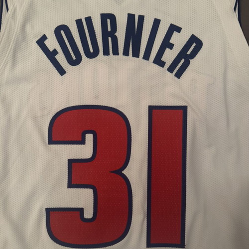 Evan Fournier Detroit Pistons 2023/24 NBA game jersey like new