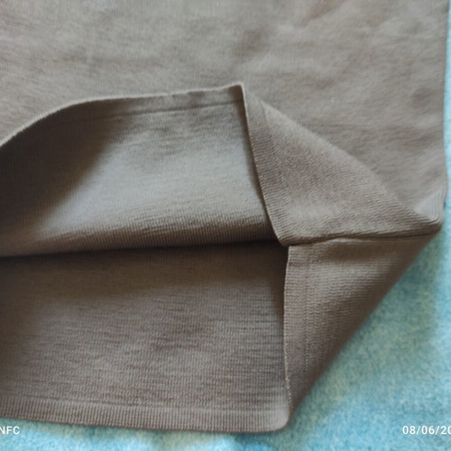 Women's blouse new, light chocolate color, size Medium, soft fabric