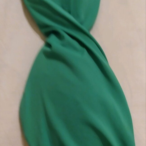 Swimwear top used, green, size S